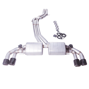 Sistema de Escape de Alto Rendimiento Valvetronic 304SUS Catback para Porsche Cayenne <span class=keywords><strong>GTS</strong></span> Turbo 4.0T V8 2019-2024 - Product Image 1