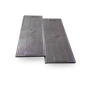 High Quality SMC Drainage Channel Covers Composite Trench Grating Trench Covers FRP Grating Trench Drain Cover