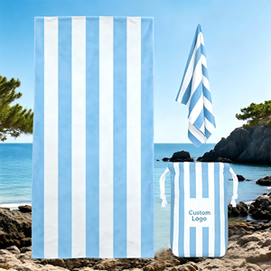 <b>Microfiber</b> Quick Dry Sand Free <b>Towel</b> Super Absorbent Lightweight Travel Swimming Camping <b>Beach</b> <b>Towels</b> - Product Image 2