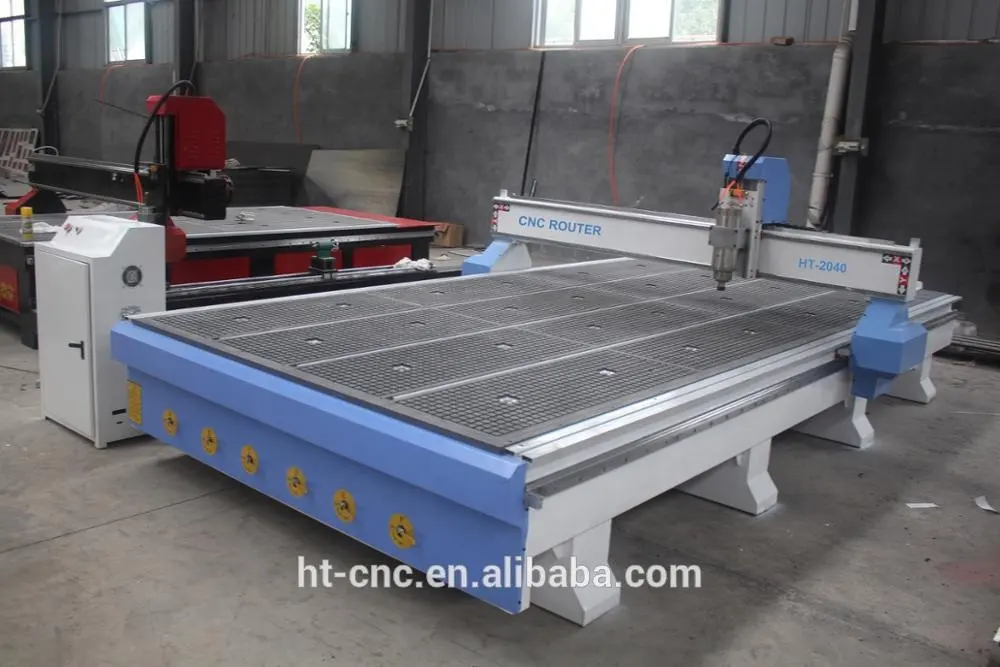 Large size Vacuum table woodworking 2040 cnc router 2000 x 4000