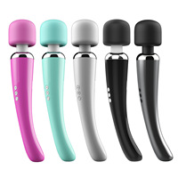 LoveSeek <strong>Best</strong>-<strong>selling</strong> USB Rechargeable AV Stick Elegant Long-lasting Electric <strong>Massager</strong> Adults Silent Variable <strong>Vibration</strong>