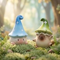 Neue Cat PAI Serie Pilz-Blindbox-Figur Sammelspielzeug Zufälliges Design Actionfiguren für Geburtstagsgeschenk Heimdekoration