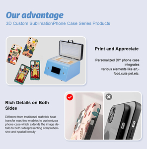 Zyjj A4 3D thăng hoa máy in cho trường hợp điện thoại cho DIY Máy tính để bàn kinh doanh nhỏ tự động cấp với 1 năm bảo hành - Product Image 4