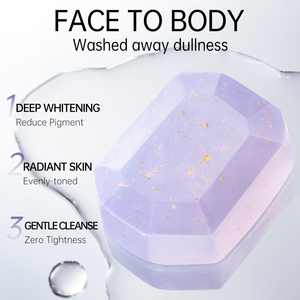 Nhãn Hiệu Riêng Hữu Cơ Tự Nhiên Chăm Sóc Da Xà Phòng Làm Bằng Tay Thanh Đốm Đen nicotinamide Làm Trắng Glutathione Xà Phòng Cho Tất Cả Các Loại Da - Product Image 3