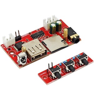 WAV MP3 Decoder Board TF Card <b>USB</b> AUX Audio Player Module For DIY <b>Speaker</b> Modification Audio Systems - Product Image 1