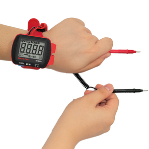 MY80S mayilon + มัลติมิเตอร์แบบข้อมือ dc/<span class=keywords><strong>acv</strong></span> 300V พร้อมพิมพ์ C ทดสอบความต้านทานในการเก็บประจุข้อมูล - Product Image 3