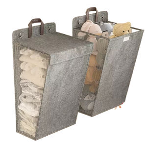 Hanging <b>Laundry</b> Hamper Foldable Fine Mesh <b>Laundry</b> <b>Bag</b> Custom for Sorting and Organizing Dirty Clothes - Product Image 1