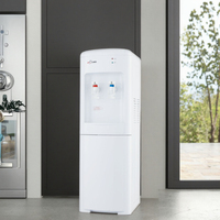 Nouvelle arrivée 29B Distributeur d'eau à double température à chargement par le haut, distributeur d'eau chaude et froide intelligent avec deux robinets