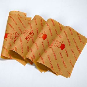 Wholesale Customized Printed Logo Food Safe Grade Baking <b>Paper</b> for <b>Burger</b> Greaseproof Deli Meat Wax Coated Sandwich <b>Wrapping</b> - Product Image 4