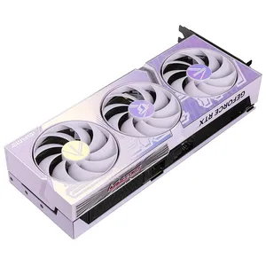การ์ดจอแยกอิสระสำหรับเดสก์ท็อป Colorful RTX 4080 SUPER 16G GDDR5 รุ่นใหม่ สำหรับเล่นเกม ออกแบบ AI และอีสปอร์ต  Fire God Water Ultra W 16GB AI Co - Product Image 6