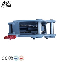 Attache rapide hydraulique AURIX-A pour mini-excavatrices de 1,5 tonne, JCB 3CX, Komatsu PC70-8, AGT QNT50R, Kubota Digger Tone 349, KX71-3