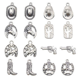 布凡DIY饰品吊坠雕刻标志定制魅力银经典合金定制 - Product Image 3