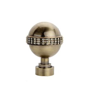 Cortina di <span class=keywords><strong>ferro</strong></span> finale <span class=keywords><strong>per</strong></span> tenda tubo, bastone <span class=keywords><strong>per</strong></span> <span class=keywords><strong>tende</strong></span> finials, vintage rotondo tenda finali - Product Image 5