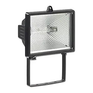 <span class=keywords><strong>Projecteur</strong></span> LED <span class=keywords><strong>extérieur</strong></span> en aluminium noir, sécurité, anti-explosion, montage mural, alimentation secteur, IP65, étanche, 500W - Product Image 1