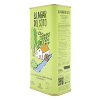 El Lagar Del Soto Cristal de Lujo Marca España Virgen Extra Prensado en Frío Latas Virgen Extra Aceite de Oliva España Para Cocinar