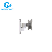Support mural pour moniteur en alliage d'aluminium Meisonic M8-ZA02KB-X-DK avec bras à ressort à gaz, capacité de charge de 10 kg