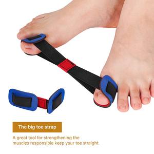 4 paquets de kit de soins des pieds SEBS Bunion Splint Big Toe Spacer Hallux Valgus Overlapping Toe Separators Set - Product Image 6