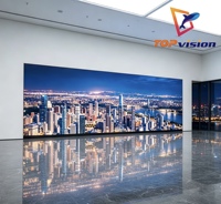 Pantalla LED Interior TOPvision P1.86 a Todo Color de Alta Resolución para Sala de Reuniones