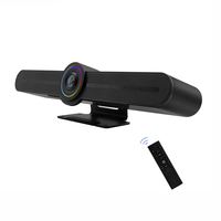 Yüksek kaliteli 8m USB3.0 EPTZ All-in-One 4K UHD Video ses konferans için soundbar'da web kamerası