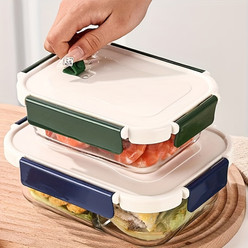 Стеклянные контейнеры для хранения продуктов с крышками