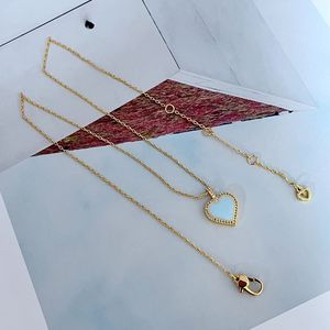 สร้อยคอรูปหัวใจสำหรับผู้หญิงฝังเพทายเคลือบสีลูกกวาดหวาน2025ใหม่ขายส่งจากโรงงาน - Product Image 6