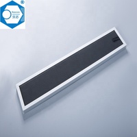 Cadre en aluminium noir à grille alvéolée 3.2mm avec cadre pour lampes et lanternes
