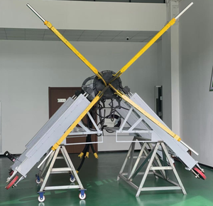 Tùy chỉnh thông minh máy phun cát thiết bị mới cho derusting các bức tường bên trong của tuabin gió tháp - Product Image 1