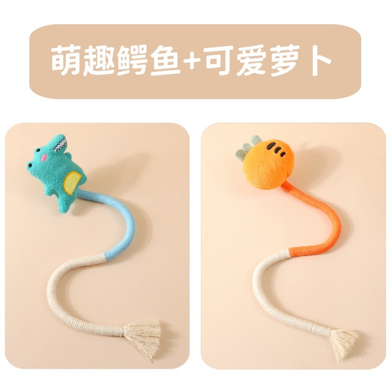 [Lot de 2 abordables] Crocodile Carotte Adorable