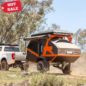 Manley off-road ATV Teardrop Trailer offroad nhỏ Camper Trailer RV offroad Trailer Camper 4x4