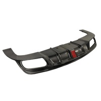 Kit de carrosserie Diffuseur arrière en fibre de carbone style CMST pour Mercedes Benz W117 CLA45 Diffuseur arrière à lèvre