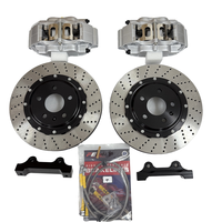 Étrier de frein 4 pots 5200 étrier de course pour Audi 80 Cross Santana Tiguan PASSAT TERAMONT Polo TOURAN pour roue de 17 pouces