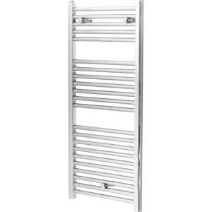 SAN REMO H 1420 L 450 Chrome chauffe-serviettes droit outil de tournage de haute qualité - Product Image 1