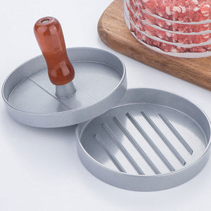 맞춤형 알루미늄 합금 햄버거 고기 비프 그릴 버거 프레스 소시지 베이컨 메이커 몰드 - Product Image 3