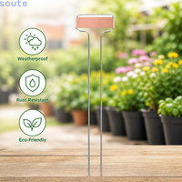 Étiquettes de plantes en cuivre résistantes aux intempéries, pour jardinières extérieures, étiquettes de jardin en métal durables, vente en gros