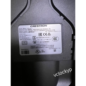 1 ชิ้น CRESTRON CCS-UC-1-AV W/PS KIT ระบบการประชุมทางวิดีโอแบบรวมบนเดสก์ท็อปที่ใช้แล้ว - Product Image 4