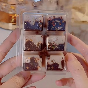 Chất Lượng Cao Tùy Chỉnh Thơm Sáp Bánh Cube Tan Chảy Khối Như Trang Trí Nội Thất Quà Tặng Bán Buôn Sáp Ong Cho Giáng Sinh - Product Image 4