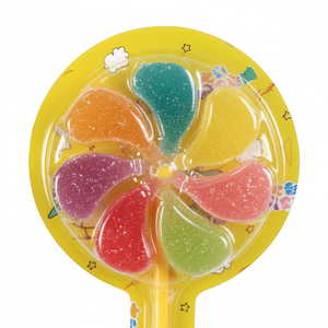 Lemanwu Caramelos de Goma Dulces con Sabor a Frutas Multicolores, 25g X24 Unidades, en Caja, Bocadillo para Niños - Product Image 3