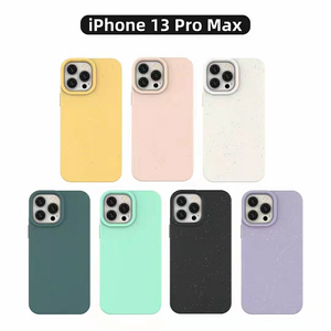 เคสโทรศัพท์แบบย่อยสลายได้ทำจากฟางข้าวสาลี,เคสเป็นมิตรต่อสิ่งแวดล้อมสำหรับ Iphone 14 13 Samsung <span class=keywords><strong>Galaxy</strong></span> 100% <span class=keywords><strong>Pro</strong></span> Ultra ปี <span class=keywords><strong>S22</strong></span> - Product Image 2