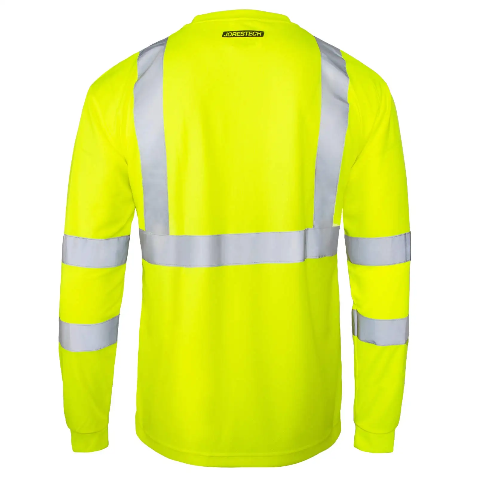 Uniformes de construction respirants chemise courte à manches longues haute visibilité t-shirt de sécurité routière réfléchissant hommes