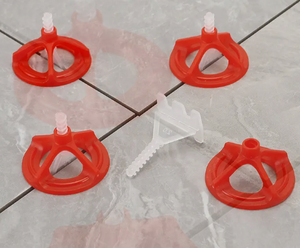 Toàn Bộ 50pcs + 100pcs gạch Spacer nhỏ quay bác sĩ ốp lát công cụ san lấp mặt bằng hệ thống - Product Image 3