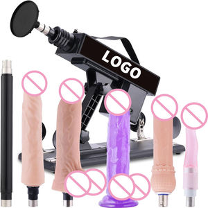 Mainan Seks Elektrik untuk Pasangan Wanita, Dildo Bertenaga dengan Gerakan Dorong Kuat, <span class=keywords><strong>Vibrator</strong></span> Otomatis, Mesin Dildo Besar Bergetar untuk Pria - Product Image 1