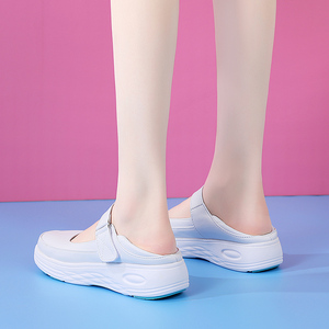 <span class=keywords><strong>Scarpe</strong></span> Estive da Infermiera per <span class=keywords><strong>Donna</strong></span>, <span class=keywords><strong>Tacco</strong></span> a Zeppa, Leggere, Traspiranti, <span class=keywords><strong>con</strong></span> Tomaia e Suola Morbide, Comode <span class=keywords><strong>Scarpe</strong></span> da Lavoro Medico - Product Image 5