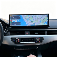 Radio para Auto con Pantalla Dividida de 10.25"/12.3", 8GB+128GB, GPS Integrado, Reproductor MP3, para Audi A4L 2017-2021, con CarPlay Inalámbrico y Android Auto