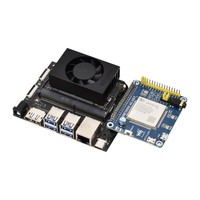 Waveshare SIM7600NA-H 4G HAT para Raspberry Pi LTE Cat-4 4G, Compatible con Comunicación, Posicionamiento GNSS, Interfaz UART, TCP/UDP
