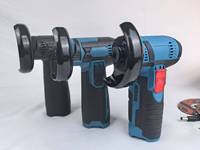 Meuleuse d'angle sans fil industrielle 12V de qualité supérieure, mini, sans balais, avec déclencheur, 9000 tr/min, batterie lithium-ion, 125 mm, outil électrique portable