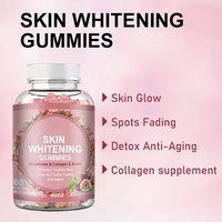 Gummies éclaircissantes pour la peau L-Glutathion & Collagène & Biotine Anti-âge Antioxydant Peau hydratée et éclatante pour estomper les taches