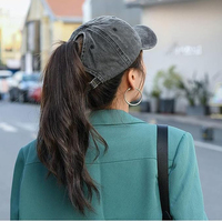Gorra de Béisbol Vintage OEM, Lavada, Lisa, Estilo Desgastado, para Hombre y Mujer