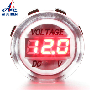 Chuyên nghiệp đo điện áp 5-48V xe xe máy LED DC hiển thị kỹ thuật số vôn kế đồng hồ chống thấm nước - Product Image 3