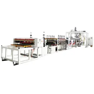 PET PP PVC Sheet Extruder Machinery Transparent sheet Extrusion Line pet Sheet Roll Production Line