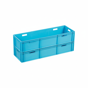 Etap KT 4144 Virgin Polypropylene Industrial Plastic Logistic Storage <b>Crate</b> <b>Box</b> Solid Style Stackable Turkey - Product Image 2